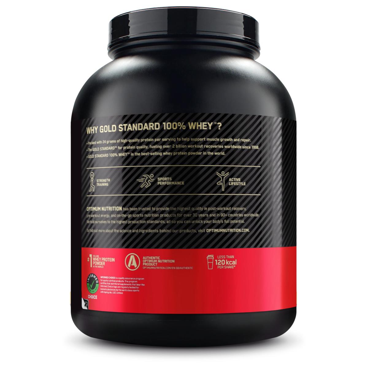 Optimum Nutrition 100 % Whey Gold Standard, 2.28 kg (5 lb ...